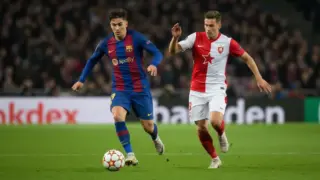 матч Славия Прага — Барселона